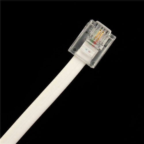 Rj11 socket white - 5m, to