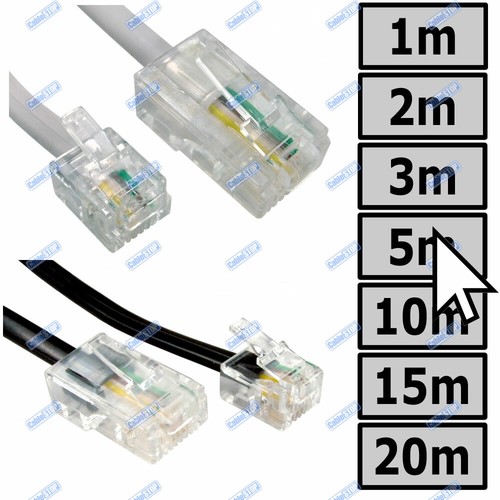 Rj11 rj45 cable router to - to,