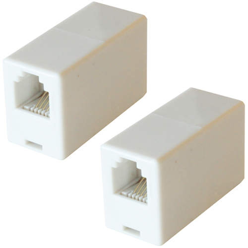 Rj11 female socket coupler - rj11,