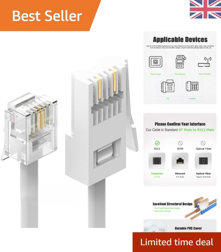 Plug rj11 male - 2m,