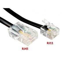 RJ11 to RJ45 Modem Cable