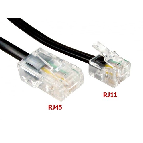 Rj11 rj45 modem cable - rj11,